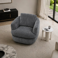 Cosmo Goose Feather Swivel Chair