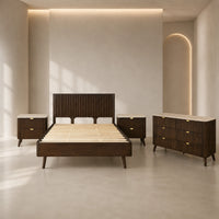 Cotswold Timber Bed Frame Walnut