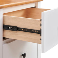 Courtney 2 Drawer Timber Bedside Table