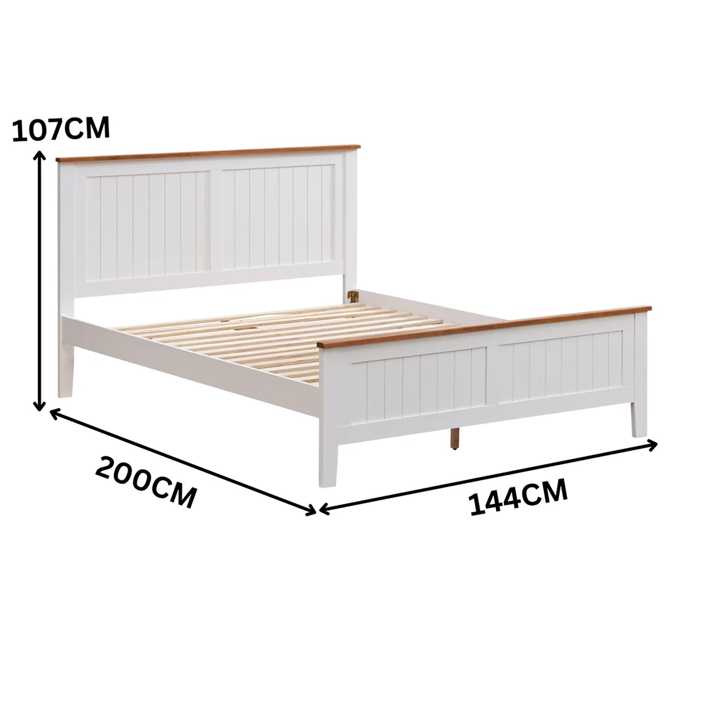 Courtney Timber Bed Frame