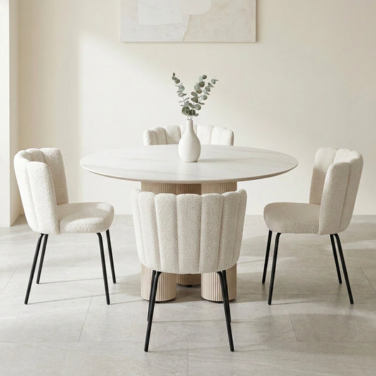 Cuba 5 Piece Ceramic Dining Suite