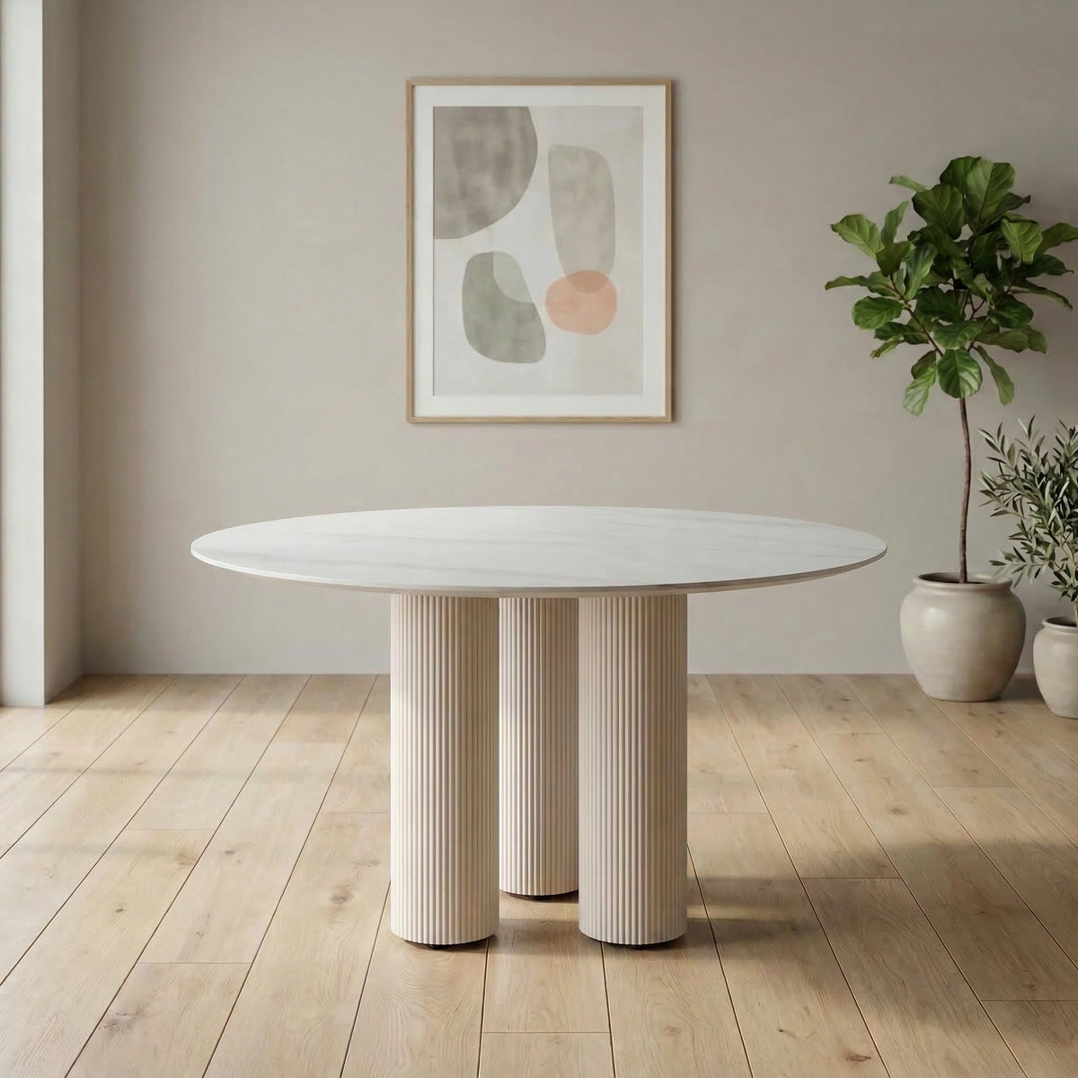Cuba 5 Piece Ceramic Dining Suite