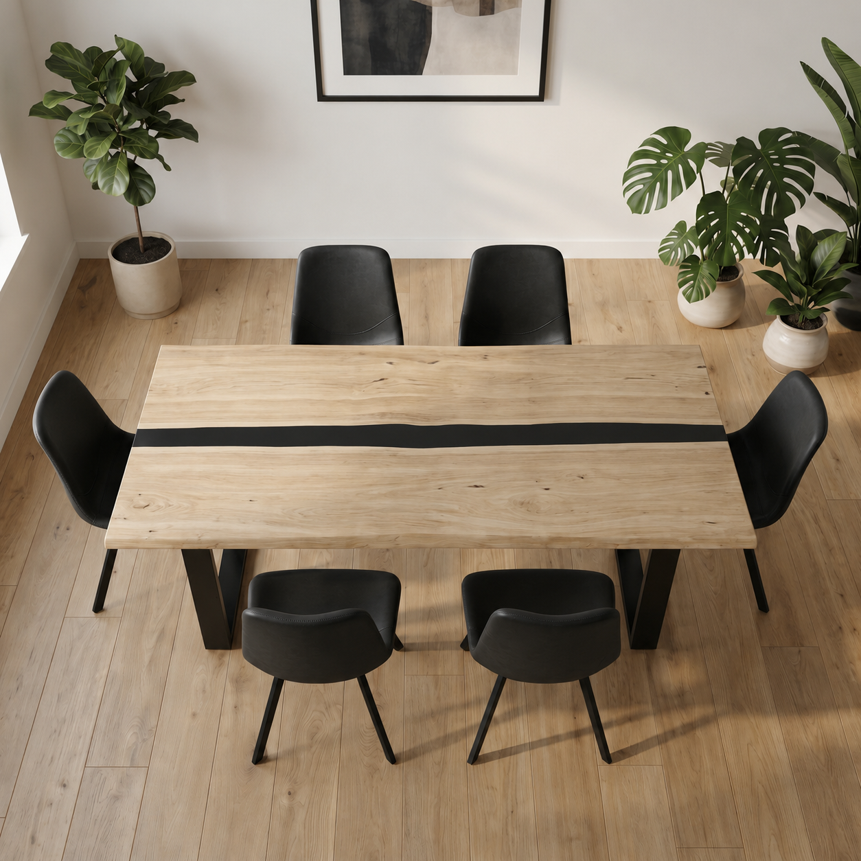 Dorian 7 Piece Solid Timber Dining Suite