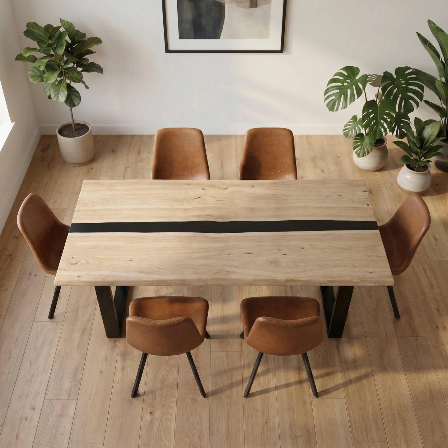 Dorian 7 Piece Solid Timber Dining Suite