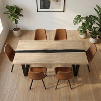 Dorian 7 Piece Solid Timber Dining Suite
