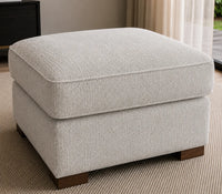 Dream 3 Seater Chaise Goose Feather Sofa with Ottoman