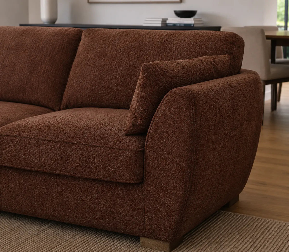 Dream 3 Seater with Chaise Goose Feather Sofa