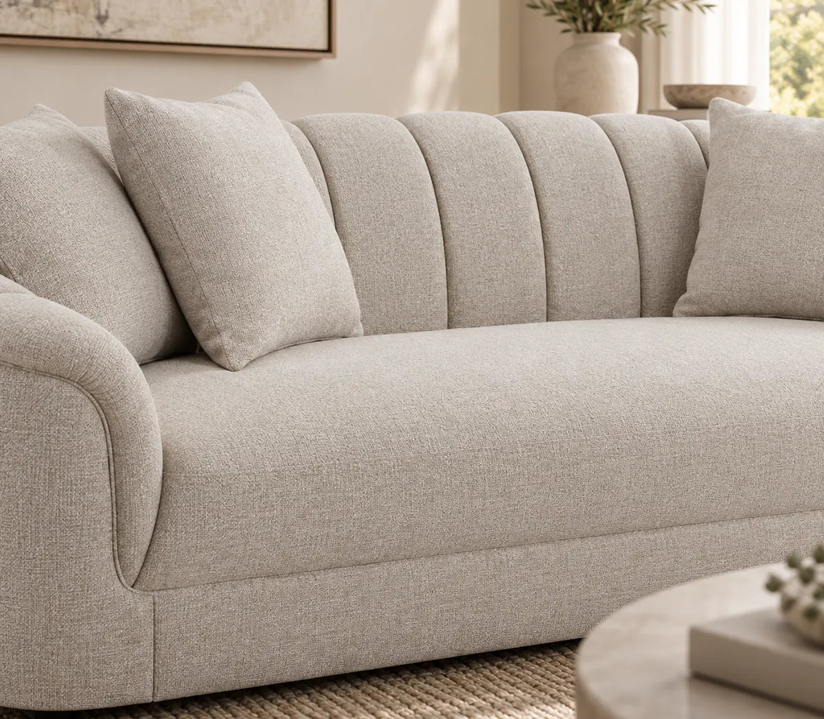 Eastwood 3 Seater Sofa - Beige