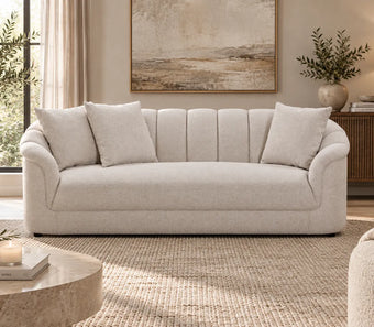 compare product Eastwood 3 Seater Sofa - Beige