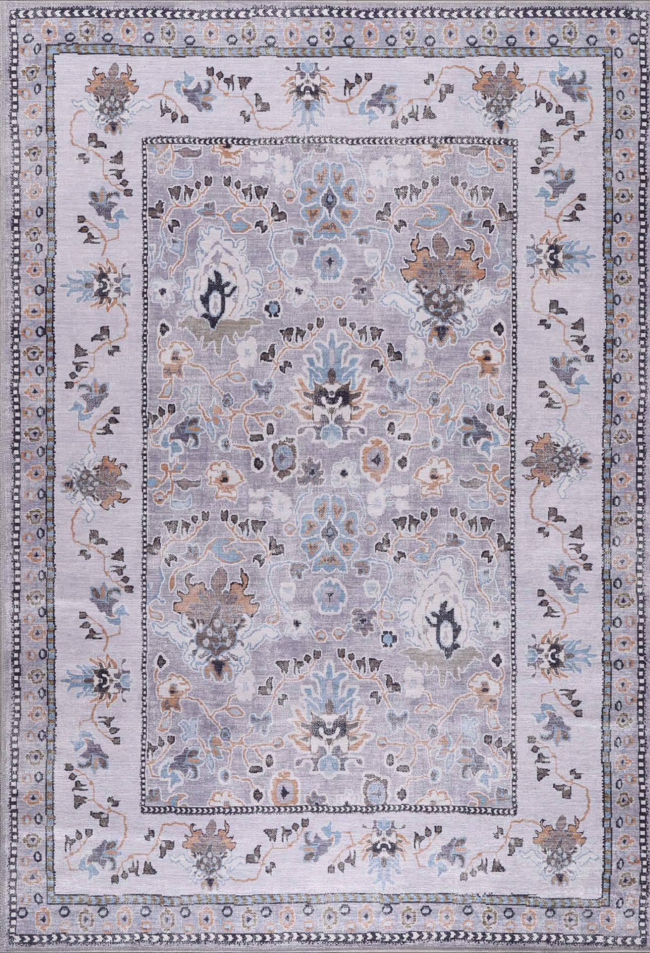 Loomx 0079 Machine Washable Turkish Rug image 0