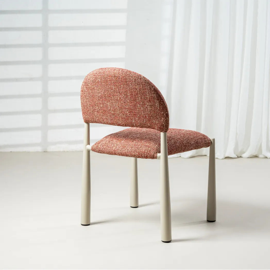 Egypt Textured Fabric Dining Chair