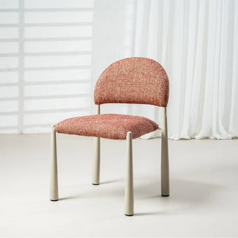 compare product Egypt Textured Fabric Dining Chair