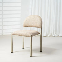 Egypt Textured Fabric Dining Chair in Autumn