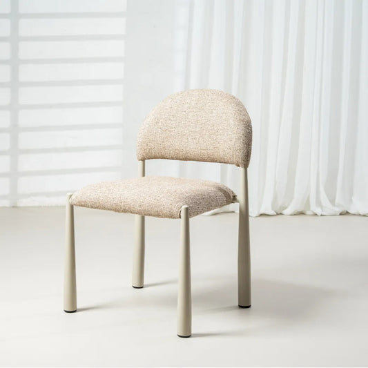 Egypt Textured Fabric Dining Chair