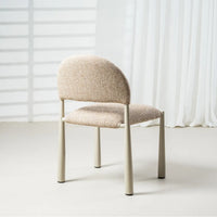 Egypt Textured Fabric Dining Chair
