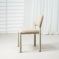 Egypt Textured Fabric Dining Chair