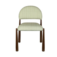 Egypt Fabric Dining Chair Walnut-Look Leg