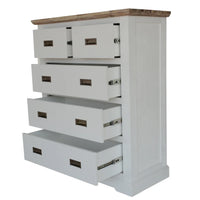 Folkestone 5 Drawers Timber Tallboy