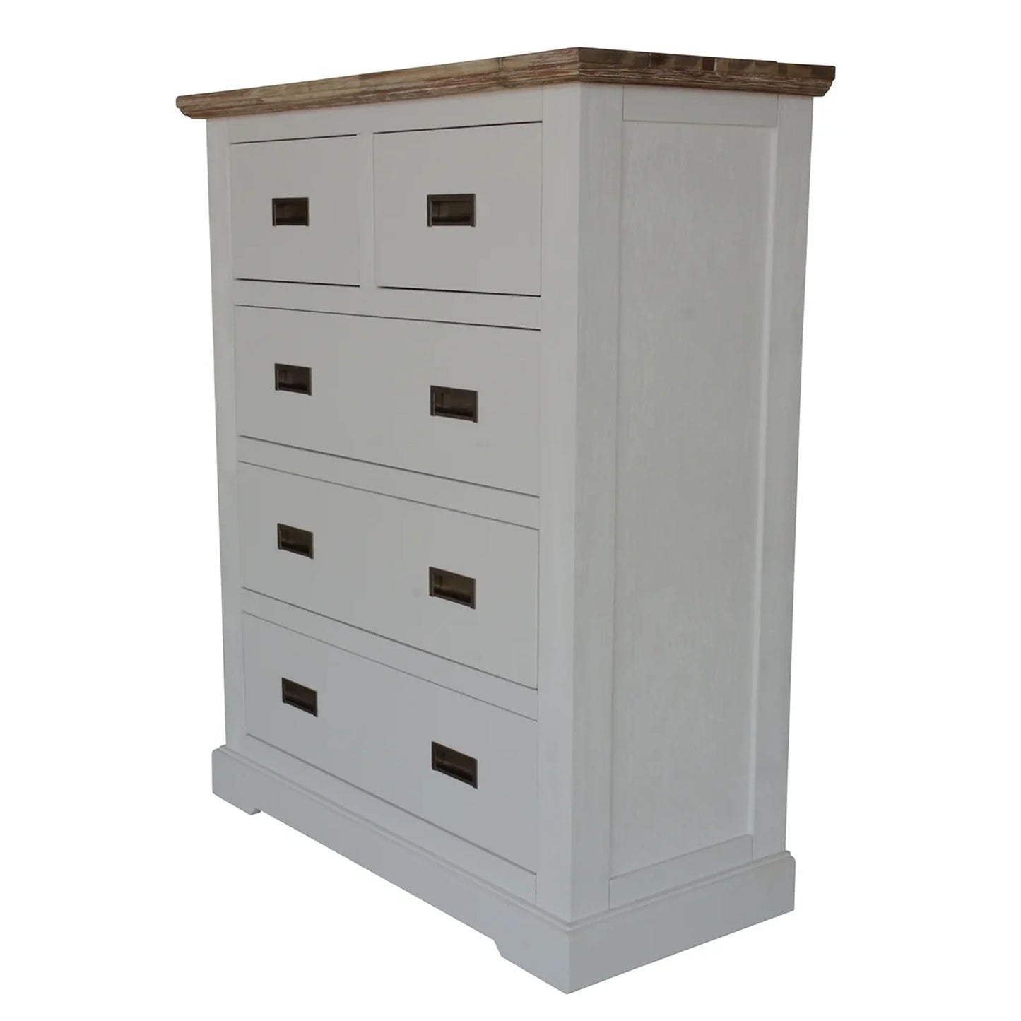 Folkestone 5 Drawers Timber Tallboy