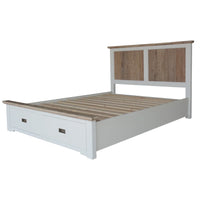Folkestone Timber Bed Frame with 2 Drawers