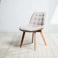 Forest Chenille Dining Chair in Taupe