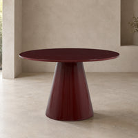 Fuego 120cm Round Cherry Dining Table