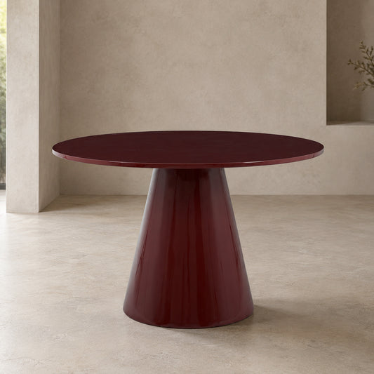Fuego 120cm Round Cherry Dining Table
