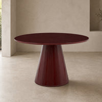 Fuego 120cm Round Cherry Dining Table