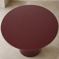 Fuego 120cm Round Cherry Dining Table