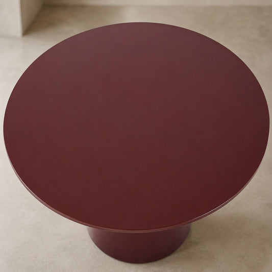 Fuego 120cm Round Cherry Dining Table