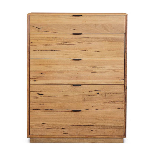 Galway Australian Marri 5 Drawer Tallboy