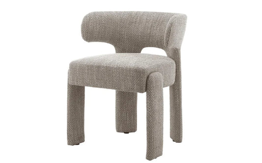 Geneva Textured Fabric Dining Chair