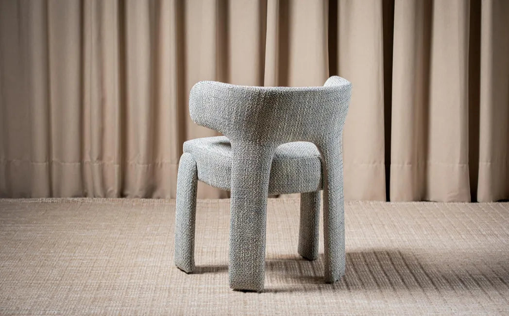 Geneva Textured Fabric Dining Chair