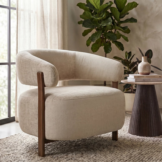Hampton Chenille Accent Armchair