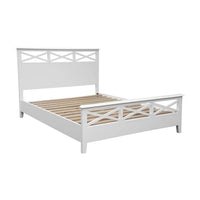 Hampton Timber Bed Frame White