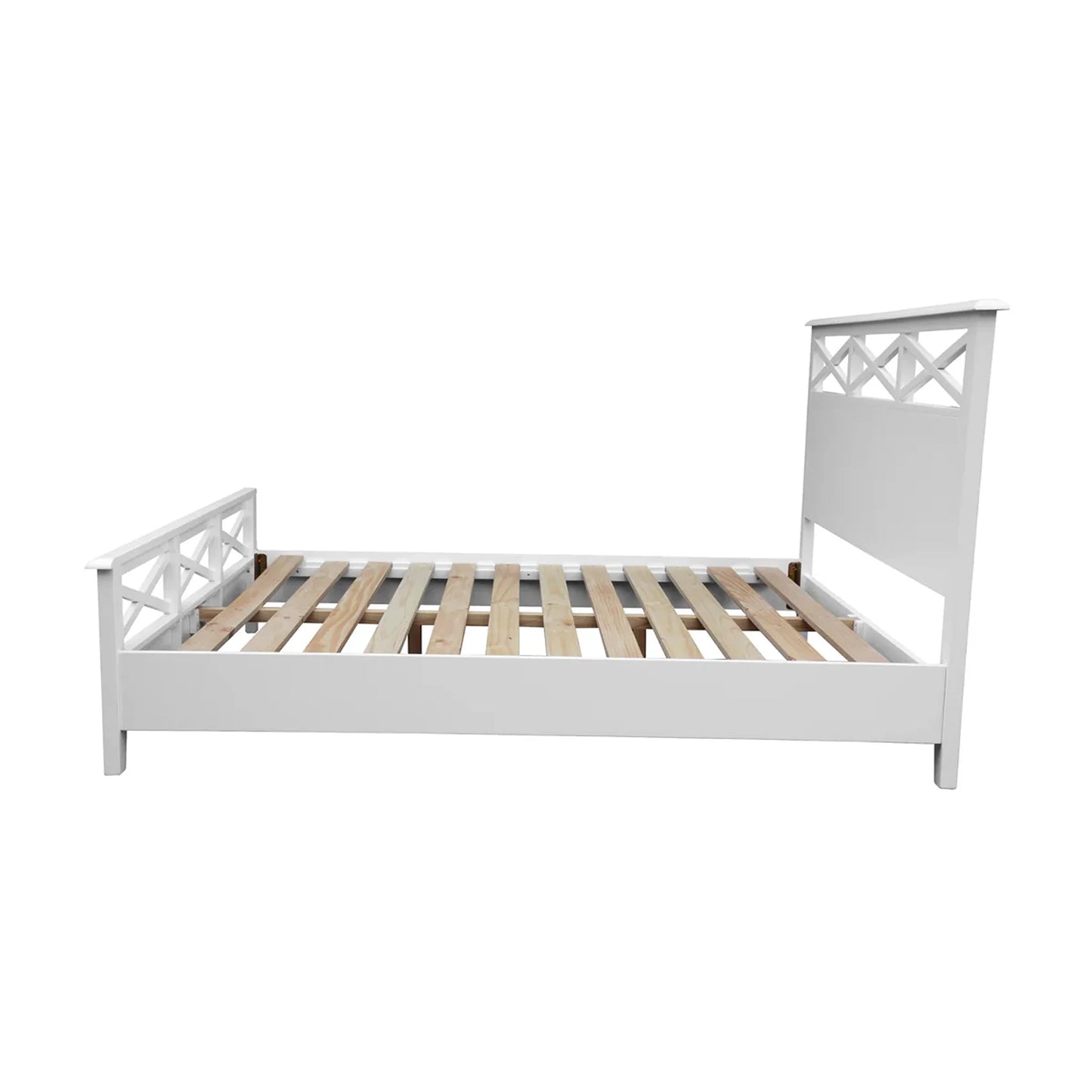 Hampton Timber Bed Frame White