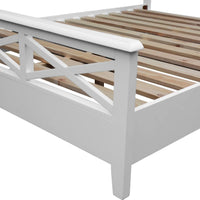 Hampton Timber Bed Frame White