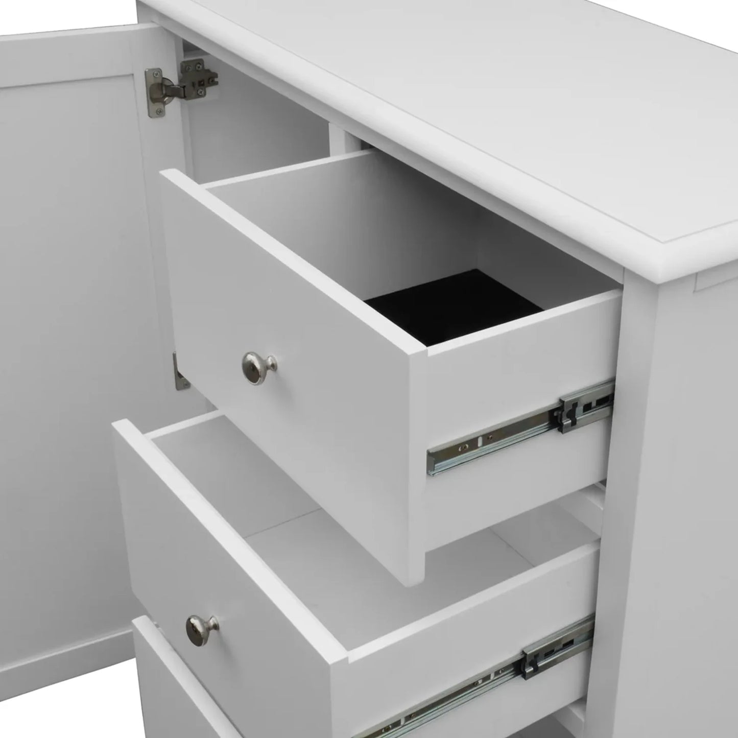 Hampton Timber Tallboy White