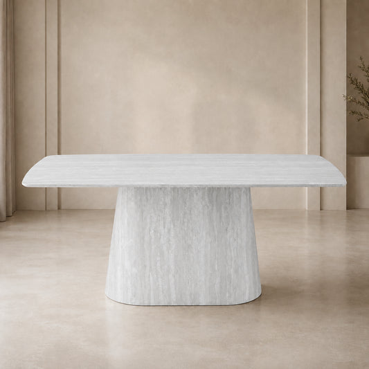 Haven 1.8m Travertine-Look Dining Table