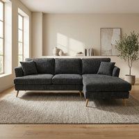 Heidi 3 Seater with Chaise Sofa