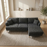 Heidi 3 Seater with Chaise Sofa