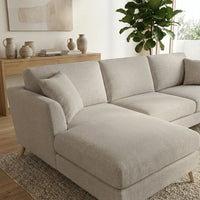 Heidi 3 Seater with Chaise Sofa