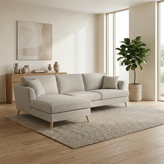 Heidi 3 Seater with Chaise Sofa