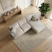 Heidi 3 Seater with Chaise Sofa
