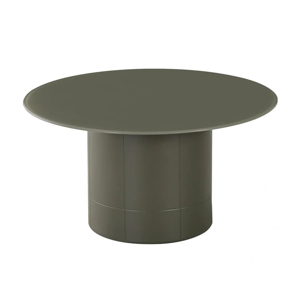 Jaffa 80cm Round Tempered Glass Coffee Table
