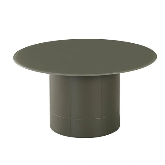 Jaffa 80cm Round Tempered Glass Coffee Table