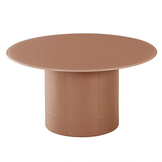 Jaffa 80cm Round Tempered Glass Coffee Table