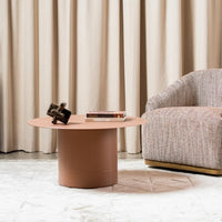 Jaffa 80cm Round Tempered Glass Coffee Table