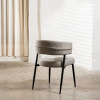 Laurance Textured Fabric Dining Chair