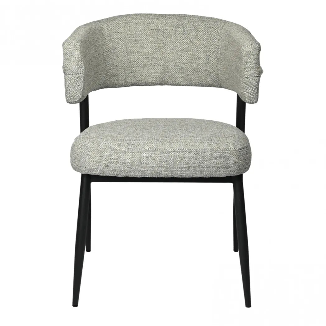 Laurance Textured Fabric Dining Chair